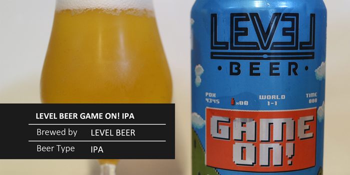 LEVEL BEER GAME ON! IPA