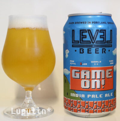 LEVEL BEER GAME ON! IPA